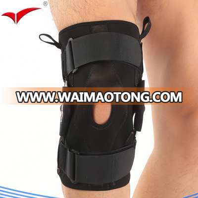 double pull aluminum stay neoprene knee support hinges