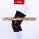 2018 new design knitted compression protective breathable anti-slipping silicon  knee sleeve